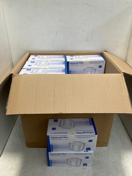 Lot 1473  
            Marchington SR15 - Parcel Delivery Only 

                
QTY OF PACKS OF 6 UNIVERSAL WATER FILTERS: LOCATION - AR10