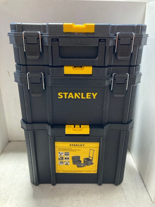 Lot 1481  
            Marchington SR15 - Parcel Delivery Only 

                
STANLEY MODULAR ROLLING TOOLBOX ORIGINAL RRP: £110: LOCATION - AR10