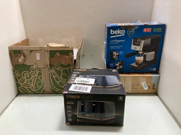 Lot 1542  
            Marchington SR15 - Parcel Delivery Only 

                
3 X ASSORTED APPLIANCES TO INCLUDE YASHE FOOD SLICER: LOCATION - AR15