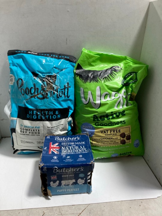 Lot 1552  
            Marchington SR15 - Parcel Delivery Only 

                
QTY OF ASSORTED PET FOOD TO INCLUDE BUTCHERS PUPPY PERFECT DOG FOOD BBE: 03/27: L...