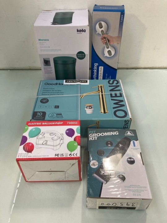 Lot 1571  
            Marchington SR15 - Parcel Delivery Only 

                
5 X ASSORTED ITEMS TO INCLUDE GOODHOME BASIN MIXER TAP: LOCATION - A5T