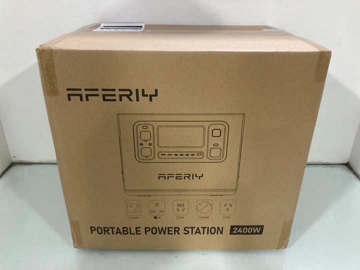 Lot 1583  
            Marchington SR15 - Parcel Delivery Only 

                
RFERIY 2400W PORTABLE POWER STATION: LOCATION - A5T