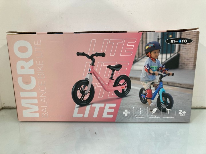 Lot 1595  
            Marchington SR15 - Parcel Delivery Only 

                
MICRO BALANCE BIKE LITE IN PINK: LOCATION - A5T