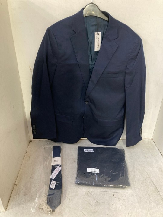 Lot 1617  
            Marchington SR15 - Parcel Delivery Only 

                
3 X ASSORTED BURTON LONDON MENS CLOTHING ITEMS TO INCLUDE REGULAR FIT SUIT JACKET...