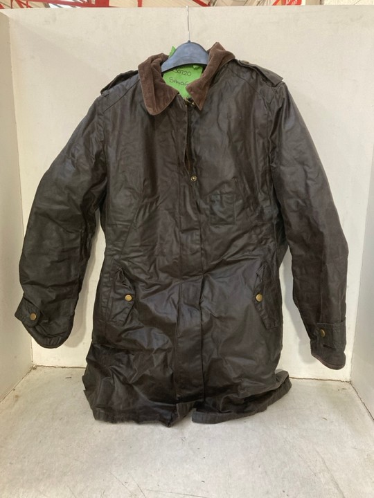 Lot 1621  
            Marchington SR15 - Parcel Delivery Only 

                
BARBOUR WOMENS WAX JACKET IN BROWN - UK 12: LOCATION - A5T