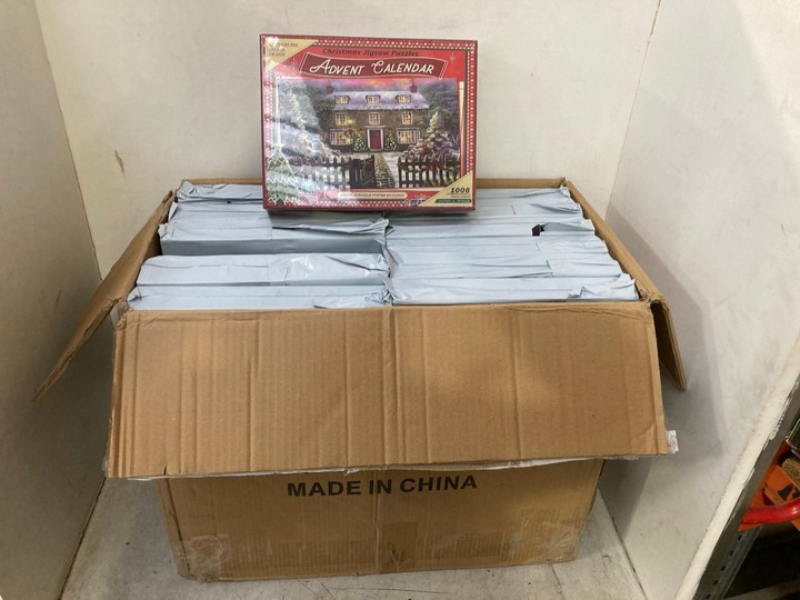 Lot 1626  
            Marchington SR15 - Parcel Delivery Only 

                
QTY OF 42 PIECE CHRISTMAS ADVENT CALENDAR JIGSAW PUZZLES: LOCATION - A5T