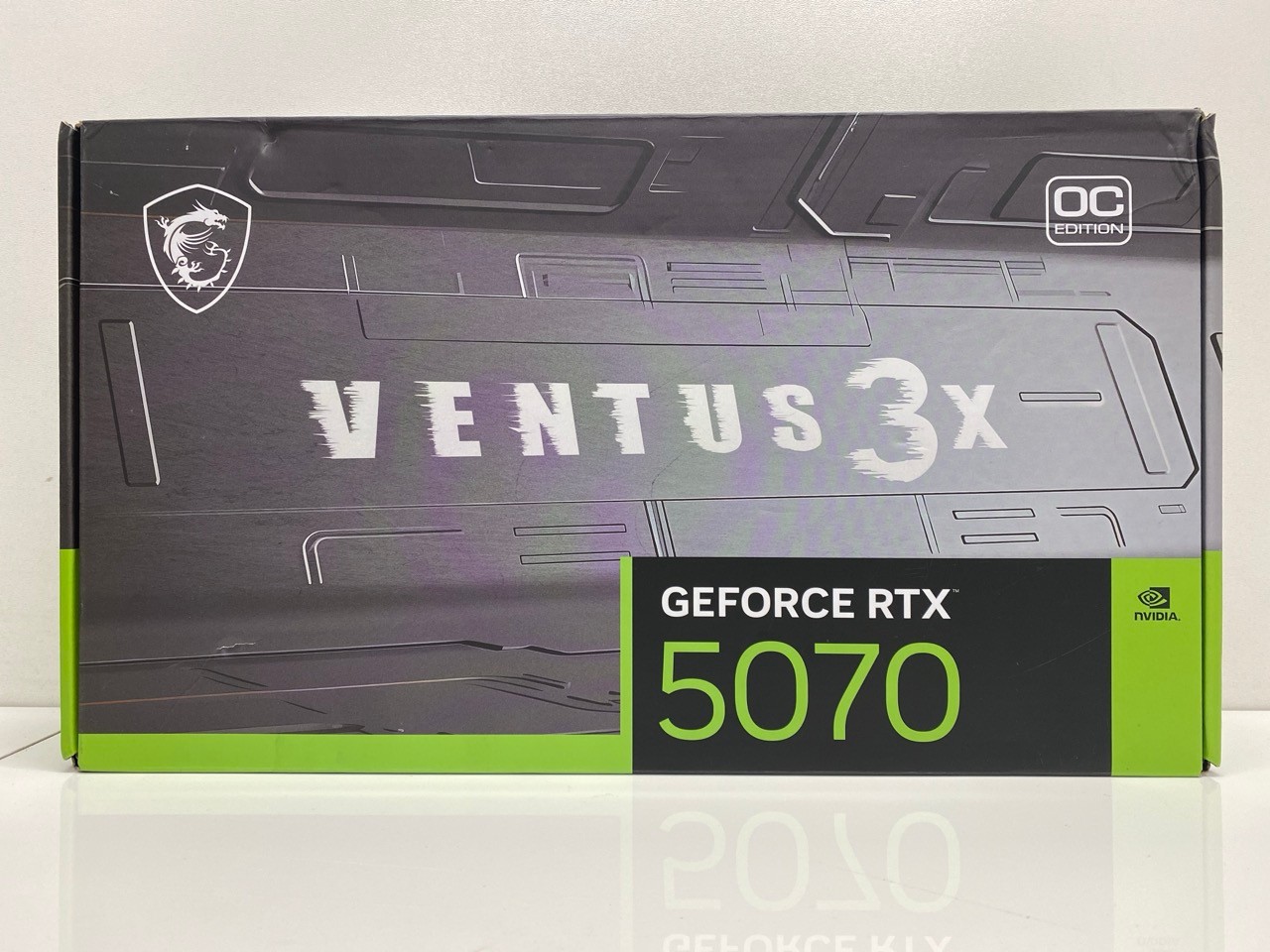Lot 1006  
            Nationwide - Parcel Delivery Only 

                
MSI VENTUS GEFORCE RTX 5070 3X (12GB DDR7 OC EDITION) COMPUTER GPU (ORIGINAL RRP ...