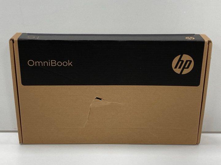 Lot 60  
            Nationwide - Parcel Delivery Only 

                
HP OMNIBOOK 5 16-BA1506NA 512GB LAPTOP (ORIGINAL RRP - £298) IN GLACIER SILVER: M...