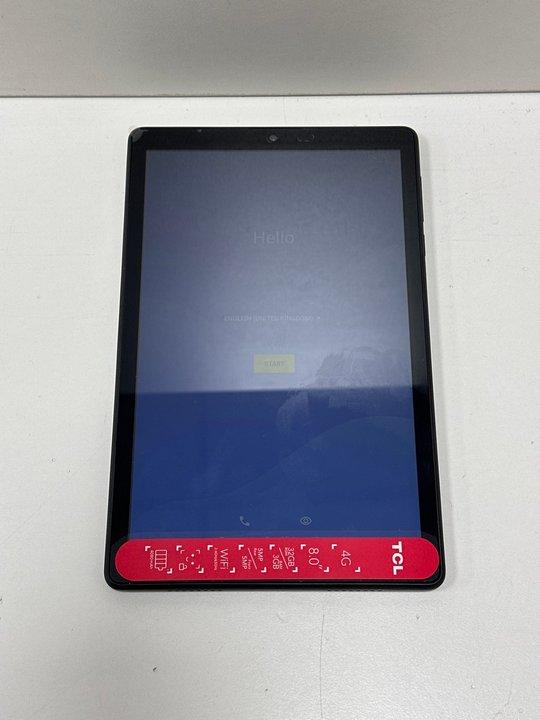 Lot 93  
            Nationwide - Parcel Delivery Only 

                
TCL TAB 8 32 GB TABLET WITH WIFI IN BLACK: MODEL NO 9132G (WITH CHARGER CABLE, AD...