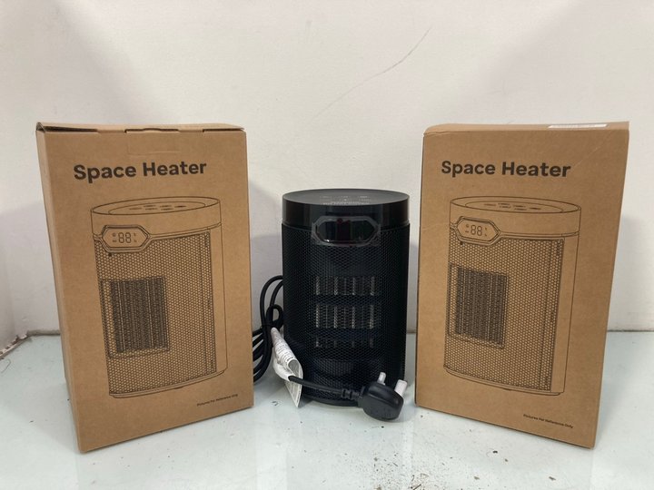 Lot 1012  
            Marchington SR14 - Parcel Delivery Only 

                
3 X 220-240V 1500W SPACE HEATERS: LOCATION - C10
