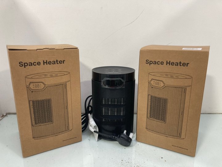 Lot 1013  
            Marchington SR14 - Parcel Delivery Only 

                
3 X 220-240V 1500W SPACE HEATERS: LOCATION - C10