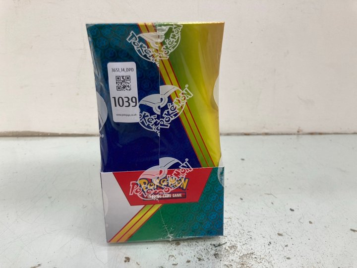 Lot 1039  
            Marchington SR14 - Parcel Delivery Only 

                
POKEMON TCG MEGA EVOLUTION PHANTASMAL FLAMES PREMIUM TORCHIC, COMBUSKEN, BLAZIKEN...