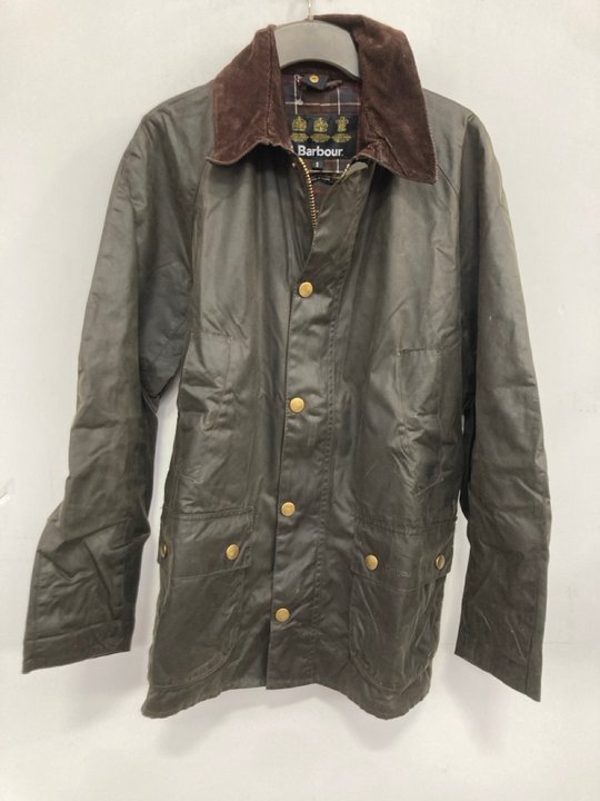 Lot 1048  
            Marchington SR14 - Parcel Delivery Only 

                
BARBOUR ORIGINAL MEN'S COAT - UK SMALL - ORIGINAL RRP £249: LOCATION - C12