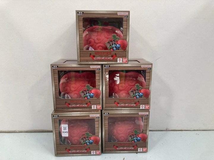 Lot 1049  
            Marchington SR14 - Parcel Delivery Only 

                
5 X ONE PIECE CARD GAME DEVIL FRUITS COLLECTION VOL. 3 - COMBINED ORIGINAL RRP £1...