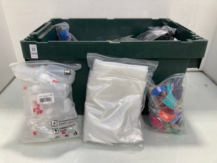 Lot 1068  
            Marchington SR14 - Parcel Delivery Only 

                
QTY OF ASSORTED ITEMS TO INCLUDE BENECREAT 20PCS 10 X 10CM CORK BOARD SQUARES: LO...