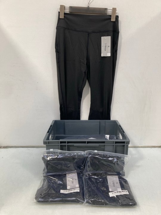 Lot 1073  
            Marchington SR14 - Parcel Delivery Only 

                
QTY OF SEAYIJIA WOMENS FITNESS FLARED YOGA PANT LEGGINGS - BLACK - SIZE LARGE: LO...