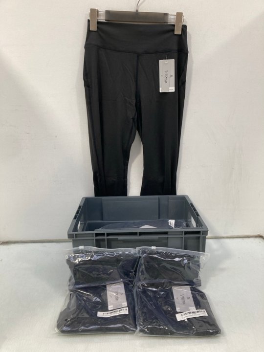 Lot 1074  
            Marchington SR14 - Parcel Delivery Only 

                
QTY OF SEAYIJIA WOMENS FITNESS FLARED YOGA PANT LEGGINGS - BLACK - SIZE LARGE: LO...