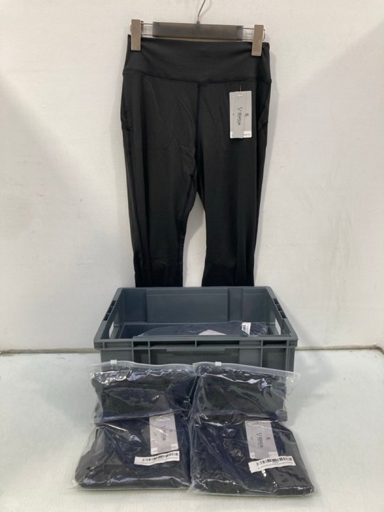 Lot 1075  
            Marchington SR14 - Parcel Delivery Only 

                
QTY OF SEAYIJIA WOMENS FITNESS FLARED YOGA PANT LEGGINGS - BLACK - SIZE LARGE: LO...
