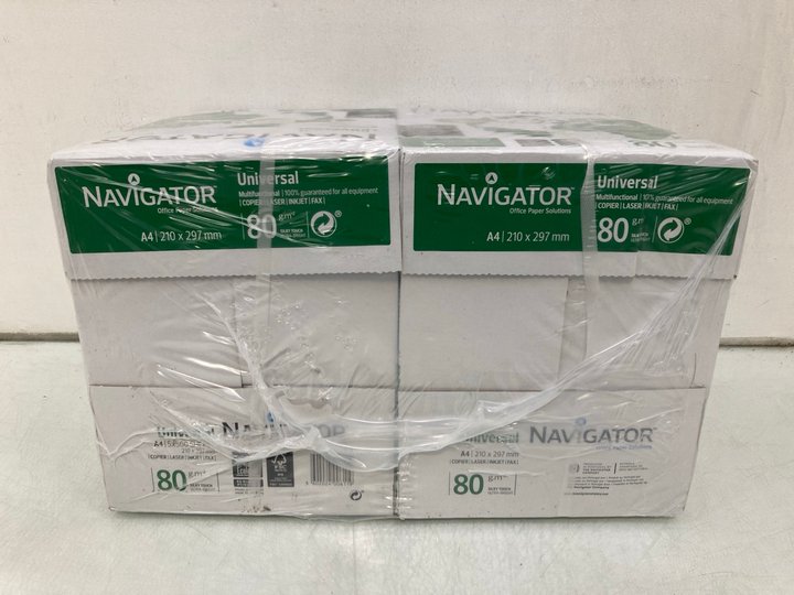 Lot 1084  
            Marchington SR14 - Parcel Delivery Only 

                
2 X BOXES OF NAVIGATOR UNIVERSAL A4 PAPER: LOCATION - C14