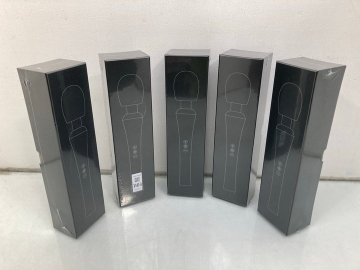 Lot 1103  
            Marchington SR14 - Parcel Delivery Only 

                
5 X WOMENS ADULT TOYS(SEALED), 18+ ID REQUIRED): LOCATION - C15