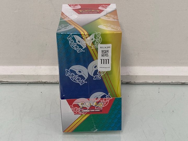 Lot 1111  
            Marchington SR14 - Parcel Delivery Only 

                
POKEMON TCG MEGA EVOLUTION PHANTASMAL FLAMES PREMIUM TORCHIC, COMBUSKEN, BLAZIKEN...