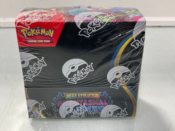 Lot 1114  
            Marchington SR14 - Parcel Delivery Only 

                
POKEMON TCG MEGA EVOLUTION PHANTASMAL FLAMES BOOSTER BOX(SEALED) - ORIGINAL RRP £...
