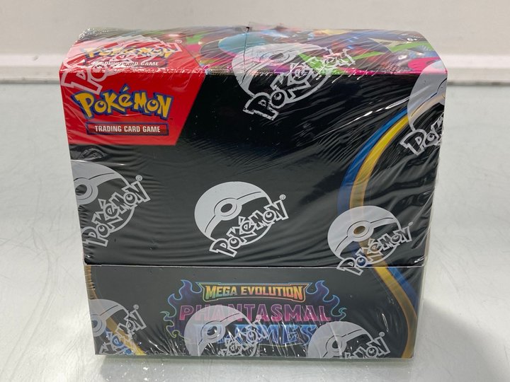 Lot 1116  
            Marchington SR14 - Parcel Delivery Only 

                
POKEMON TCG MEGA EVOLUTION PHANTASMAL FLAMES BOOSTER BOX(SEALED) - ORIGINAL RRP £...