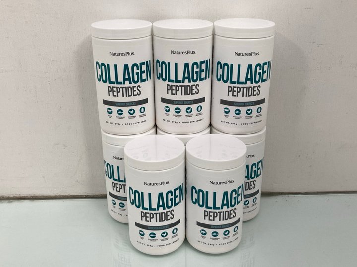 Lot 1197  
            Marchington SR14 - Parcel Delivery Only 

                
8 X NATURES PLUS COLLAGEN PEPTIDES FOOD SUPPLEMENTS - BBE 08.2029: LOCATION - C19