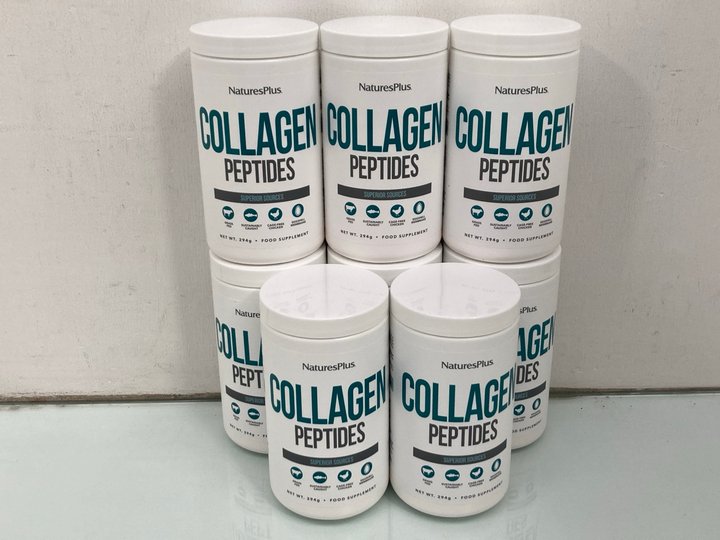 Lot 1198  
            Marchington SR14 - Parcel Delivery Only 

                
8 X NATURES PLUS COLLAGEN PEPTIDES FOOD SUPPLEMENTS - BBE 08.2029: LOCATION - C19