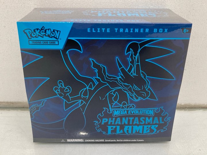 Lot 1215  
            Marchington SR14 - Parcel Delivery Only 

                
POKEMON TCG MEGA EVOLUTION PHANTASMAL FLAMES ELITE TRAINER BOX(SEALED): LOCATION ...