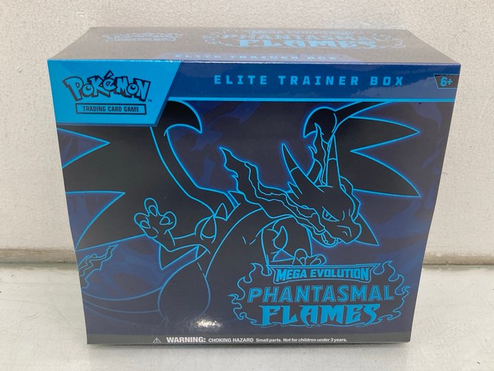Lot 1216  
            Marchington SR14 - Parcel Delivery Only 

                
POKEMON TCG MEGA EVOLUTION PHANTASMAL FLAMES ELITE TRAINER BOX(SEALED): LOCATION ...