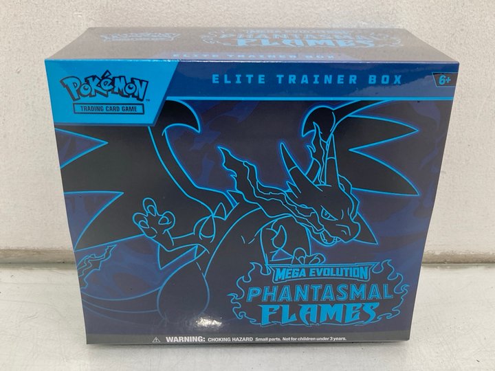 Lot 1220  
            Marchington SR14 - Parcel Delivery Only 

                
POKEMON TCG MEGA EVOLUTION PHANTASMAL FLAMES ELITE TRAINER BOX(SEALED): LOCATION ...