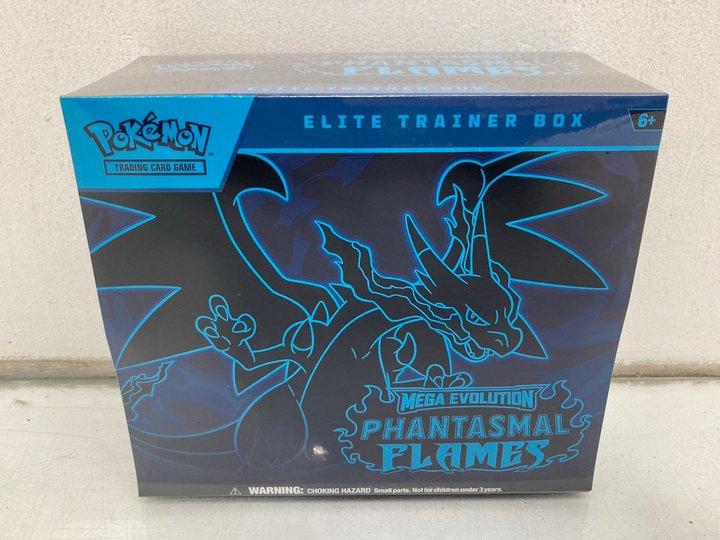 Lot 1223  
            Marchington SR14 - Parcel Delivery Only 

                
POKEMON TCG MEGA EVOLUTION PHANTASMAL FLAMES ELITE TRAINER BOX(SEALED): LOCATION ...