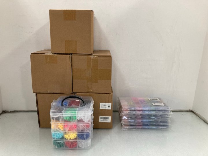 Lot 1276  
            Marchington SR14 - Parcel Delivery Only 

                
5 X BOXES OF LYMOOR PONY BEAD SETS TO INCLUDE QTY OF GKELALY BUGLE BEAD SETS: LOC...