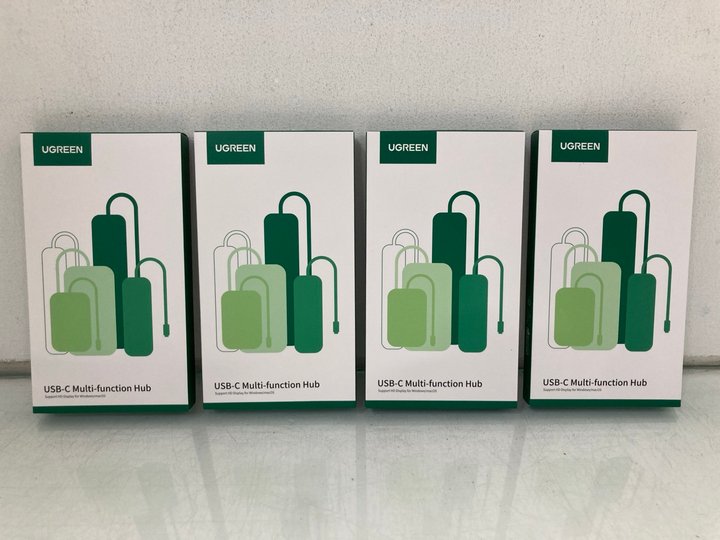 Lot 1289  
            Marchington SR14 - Parcel Delivery Only 

                
4 X UGREEN REVODOCK PRO DOCKING STATIONS - COMBINED ORIGINAL RRP £200: LOCATION -...