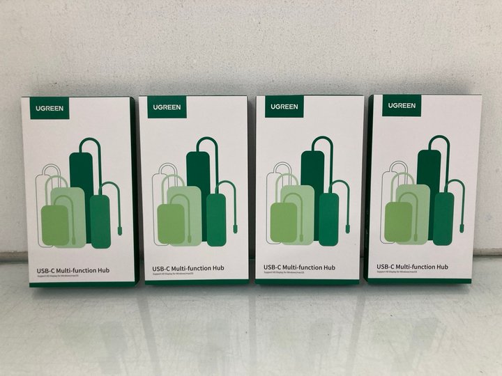 Lot 1291  
            Marchington SR14 - Parcel Delivery Only 

                
4 X UGREEN REVODOCK PRO DOCKING STATIONS - COMBINED ORIGINAL RRP £200: LOCATION -...