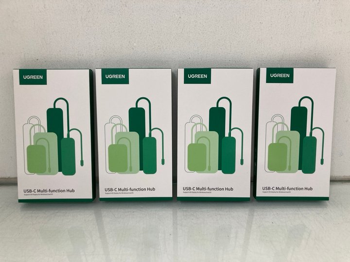 Lot 1293  
            Marchington SR14 - Parcel Delivery Only 

                
4 X UGREEN REVODOCK PRO DOCKING STATIONS - COMBINED ORIGINAL RRP £200: LOCATION -...