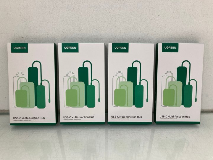 Lot 1294  
            Marchington SR14 - Parcel Delivery Only 

                
4 X UGREEN REVODOCK PRO DOCKING STATIONS - COMBINED ORIGINAL RRP £200: LOCATION -...