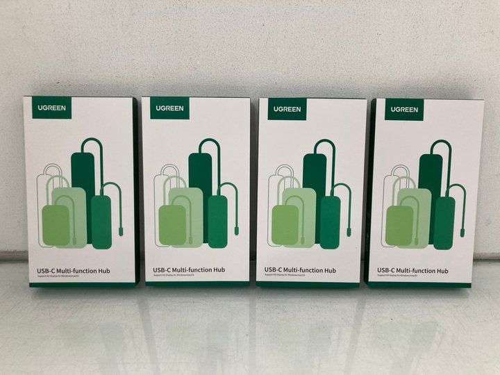 Lot 1295  
            Marchington SR14 - Parcel Delivery Only 

                
4 X UGREEN REVODOCK PRO DOCKING STATIONS - COMBINED ORIGINAL RRP £200: LOCATION -...