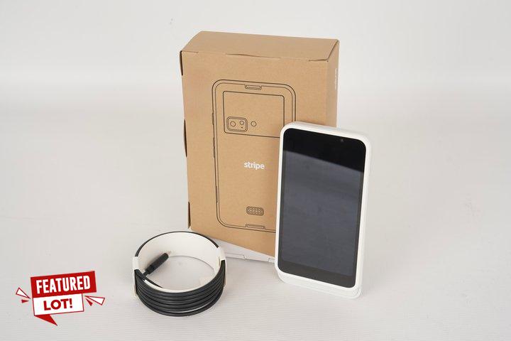 Lot 12  
            Marchington SR14 - Parcel Delivery Only 

                
STRIPE READER S700 TERMINAL - MODEL S700-GB-JLP - ORIGINAL RRP £279: LOCATION - B...