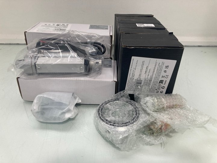 Lot 1336  
            Marchington SR14 - Parcel Delivery Only 

                
4 X 50MM STROKE HIGH DUTY 750V STRAIGHT LINE ELECTRIC LINEAR ACTUATORS TO INCLUDE...