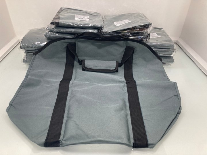 Lot 1342  
            Marchington SR14 - Parcel Delivery Only 

                
QTY OF YELAIYEHAO PREMIUM FIREWOOD CARRIER TOTE BAGS IN GREY: LOCATION - D15