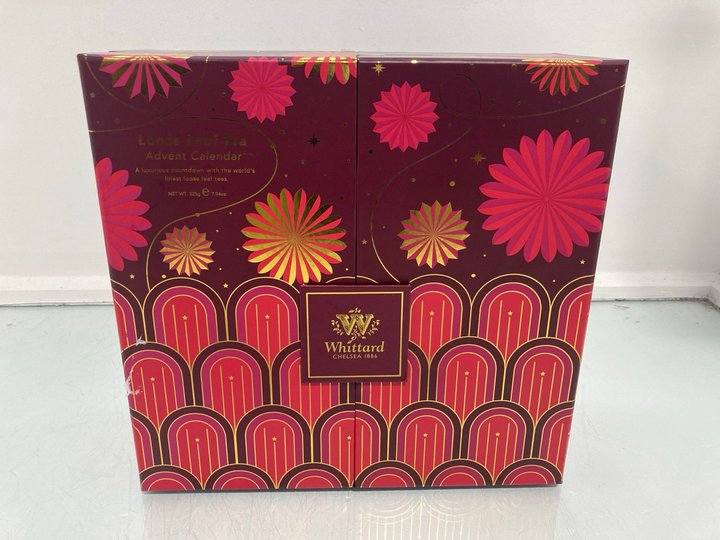 Lot 1354  
            Marchington SR14 - Parcel Delivery Only 

                
WHITTARD CHELSEA 1886 LOOSE LEAF TEA ADVENT CALENDAR - BBE 05.2028: LOCATION - D15