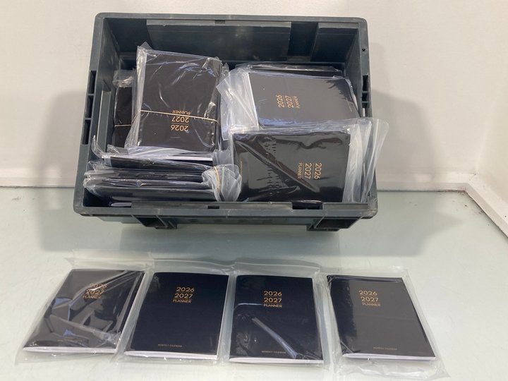 Lot 1374  
            Marchington SR14 - Parcel Delivery Only 

                
QTY OF 2026-2027 POCKET PLANNERS IN BLACK: LOCATION - D14