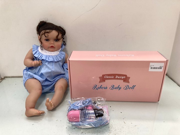 Lot 1387  
            Marchington SR14 - Parcel Delivery Only 

                
2 X CLASSIC DESIGN REBORN BABY DOLLS: LOCATION - D13