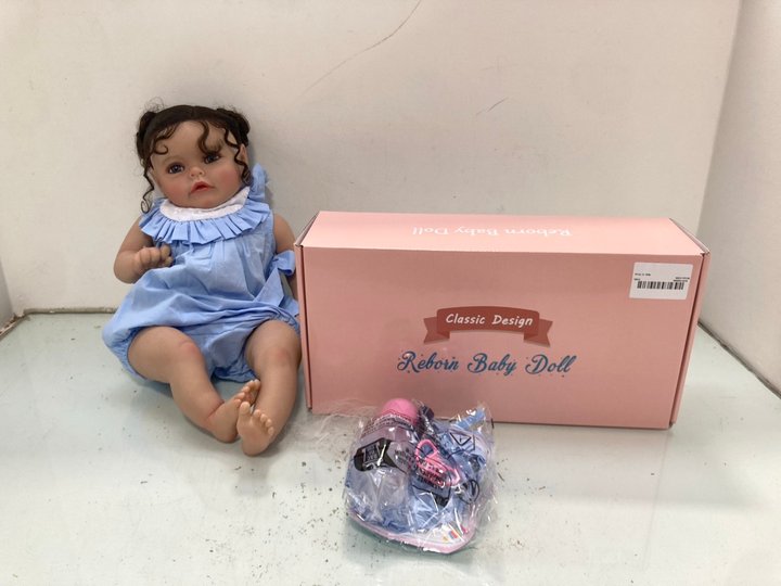 Lot 1388  
            Marchington SR14 - Parcel Delivery Only 

                
2 X CLASSIC DESIGN REBORN BABY DOLLS: LOCATION - D13