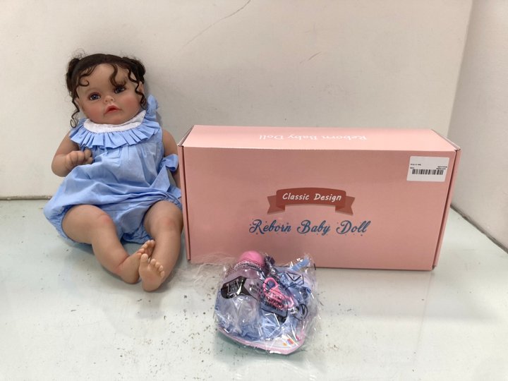 Lot 1389  
            Marchington SR14 - Parcel Delivery Only 

                
2 X CLASSIC DESIGN REBORN BABY DOLLS: LOCATION - D13
