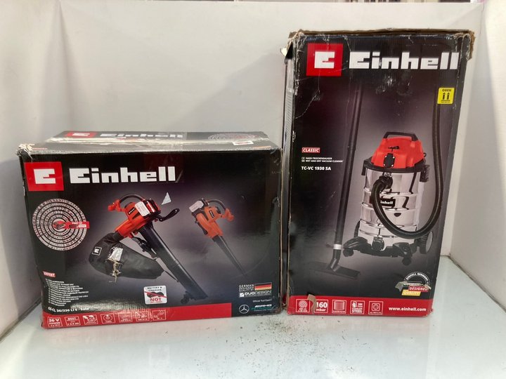 Lot 1447  
            Marchington SR14 - Parcel Delivery Only 

                
EINHELL CLASSIC WET & DRY VACUUM CLEANER - MODEL: TC-VC 1930 SA TO INCLUDE EINHEL...