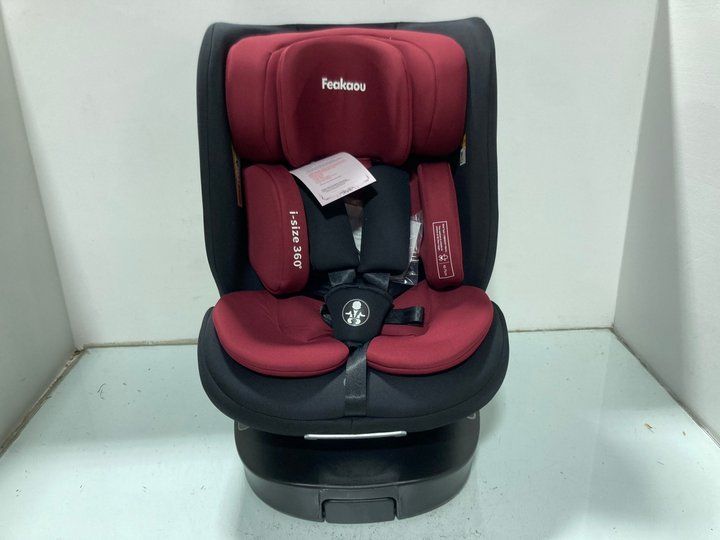 Lot 1459  
            Marchington SR14 - Parcel Delivery Only 

                
FEAKAOU BABY CAR SEAT IN RED - ORIGINAL RRP £159: LOCATION - D10