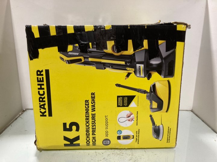 Lot 1469  
            Marchington SR14 - Parcel Delivery Only 

                
K'A'RCHER K5 HIGH PRESSURE WASHER - MODEL: K5 PCF CH - ORIGINAL RRP £409.99: LOCA...